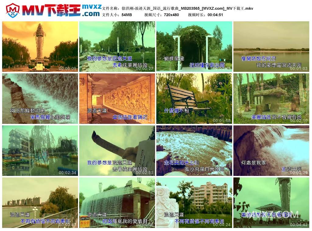 徐洪刚-浪迹天涯_国语_流行歌曲_MB203565